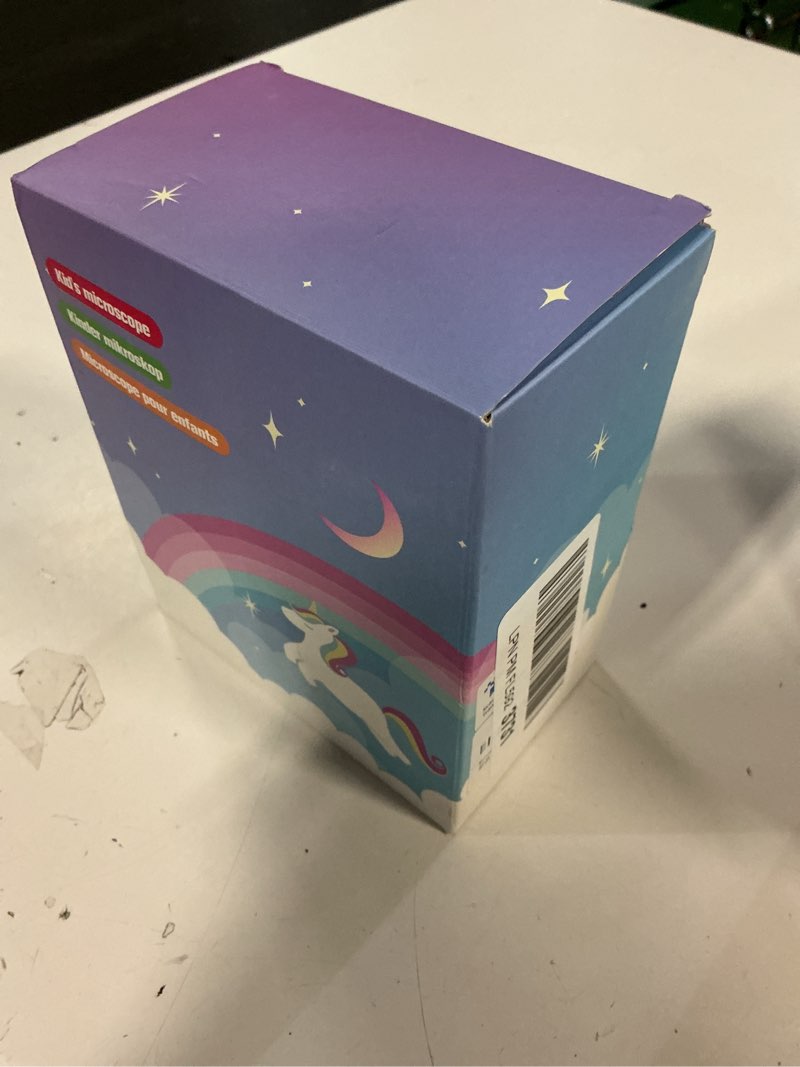 Condition photo showing New/Like New for Microscope for Kids, 1000X Handheld Mini Portable Microscope with 8 Adjustable LED Lights, 2-Inch LCD Screen Pocket Microscope Camera for Toddlers-Education Christmas Birthday Gifts Toys for Girls Pink