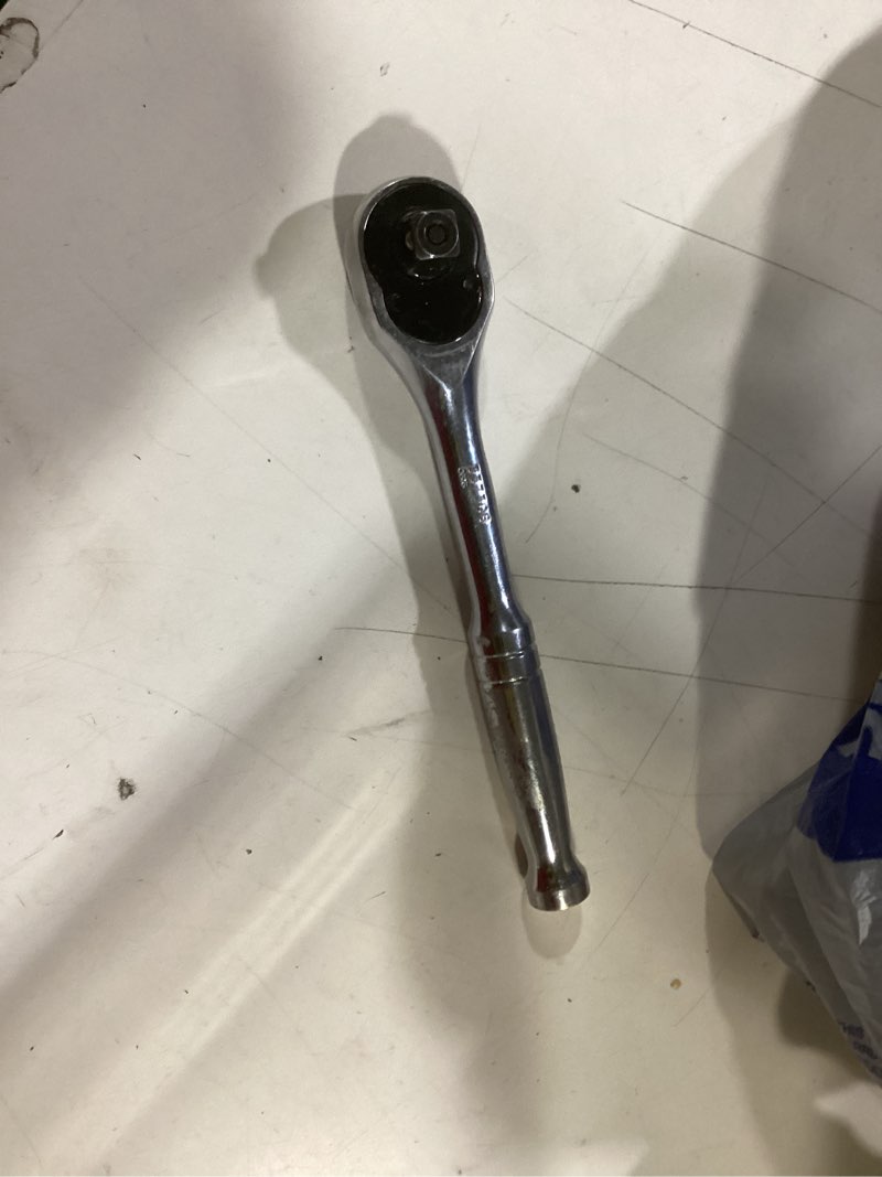 Condition photo showing As Is for Kobalt 90 -Tooth 1/2-in Drive Full polish Handle Flexible Head Ratche