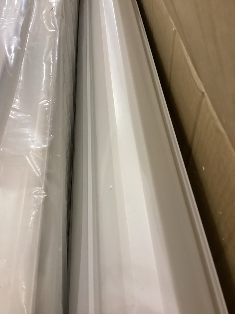 Condition photo showing New/Like New for Mini-Split AC Line Set Cover: 5" 23.5 Ft Line Hide for Mini Split Central AC HVAC Heating System - Waterproof PVC Outdoor Pipe Cover Split Unit Line Guard Decorative Refrigerant Line Cover 5" x 23.5 Feet