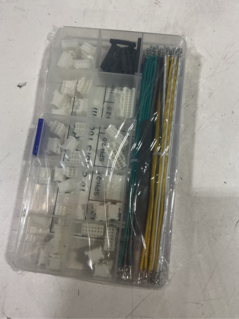Condition photo showing New/Like New for SPH 2.0 Female Connectors and 22AWG Pre-Crimped Cables,Compatible with JST-SPH SPH 2.0mm Connector Kit,SPH-2.0 Dual Row 2 * 2/3/4/5/6/7/8/9/10Pin Housing (YO-SPH2.0)