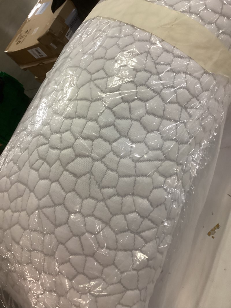 Condition photo showing As Is for cooling pillows king size set of 2, firm shredded memory foam pillows for side back stomach sleepers, two-sided cool neck pillow for neck shoulder pain, luxury gel cold bed pillow for hot sleepers king (2 count) original white (icy)