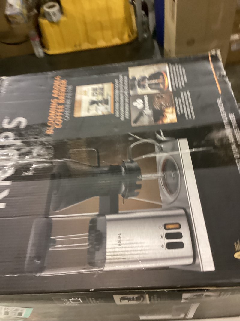 Condition photo showing As Is for KRUPS Essential Brewer 8 Cup Drip Coffee Maker Machine, SCA-Certified, Blooming Technology, Barista-Quality, Pour Over Coffee Machine, Easy to Clean, Stainless Steel Design, Silver 8-Cup Automatic Pour-Over Coffee Maker