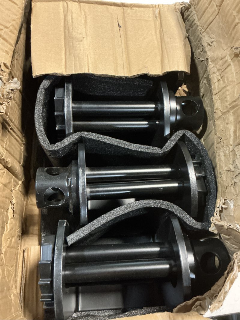 Condition photo showing Good Condition for 4 Pack Sliding Winch for Flatbed Trailer Compatible with 4 inch Flatbed Winch Straps 30 Ft, Flatbed Equipment Accessories for Tie Down System