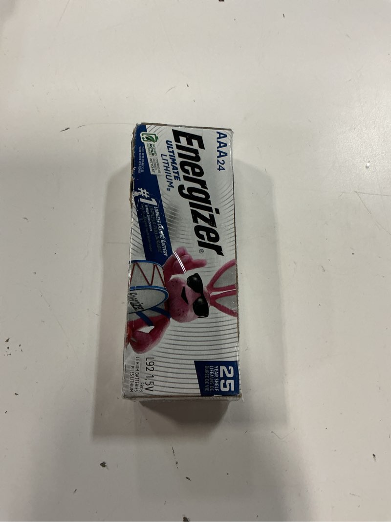 Condition photo showing New/Like New for energizer ultimate lithium aaa batteries (1 pack), lithium triple a batteries, 24 count aaa 24 count