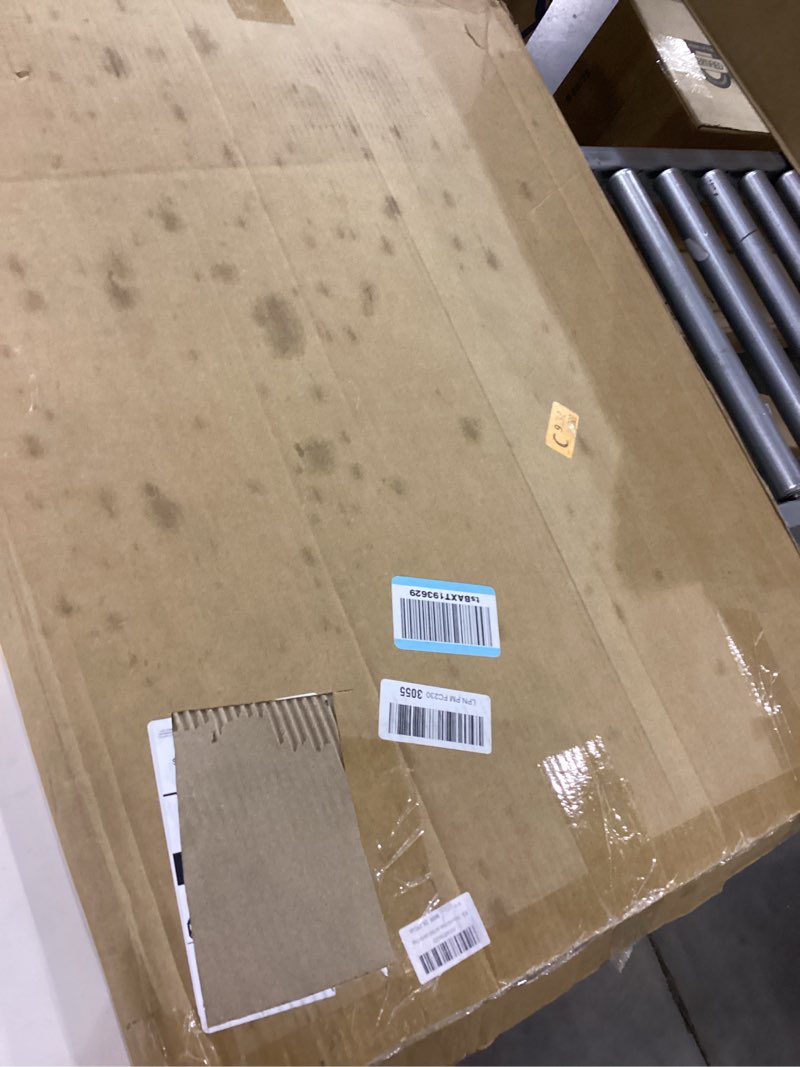 24-29 Inch Narrow Baby & Dog Gate, Pressure Mounted No Drilling, for Stairs & Doorways, White Metal 