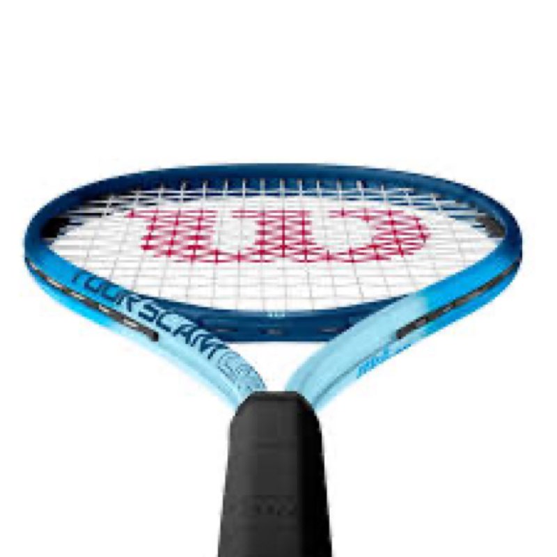 Wilson Tour Slam Adult Recreational Tennis Racket - Grip Size 2 - 4 1/4", Pink/Grey