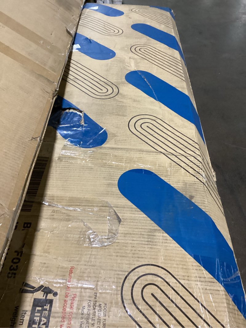 Furmax Farmhouse Fireplace TV Stand for TVs Up to 65 Inch Highboy Entertainment Center with Open Sto