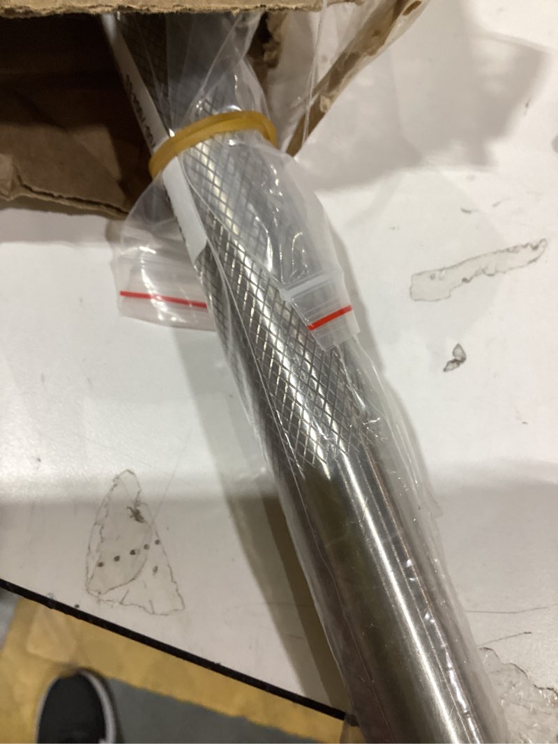 Condition photo showing New/Like New for Seachrome Coronado Corner Shower Foot Rest Safety Non-Slip Foot Grip for Shaving Legs, #304 Stainless Steel, Satin Brushed Nickel