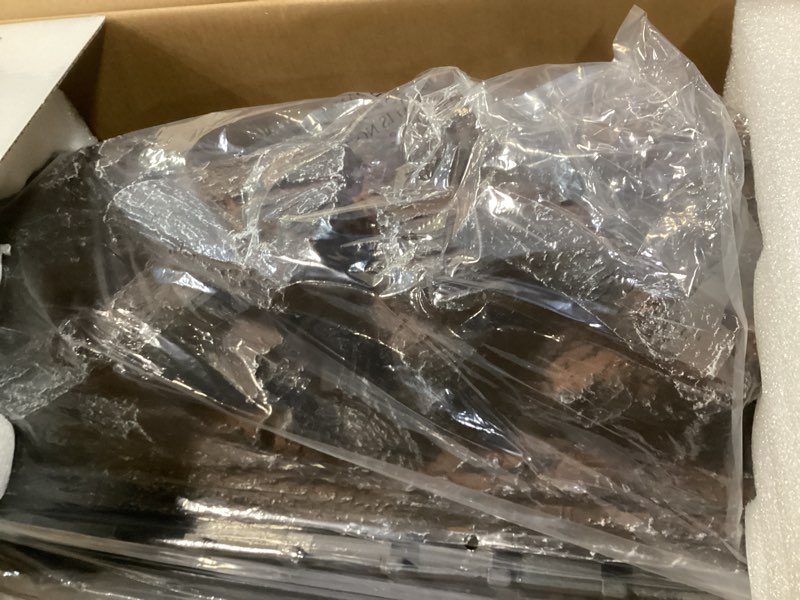 Condition photo showing Good Condition for Electric Fireplace Logs Inserts Heater with Infrared Remote Controller 5 Flame Brightness 24 H Timer Overheating Protection for Home and Office Decor Black