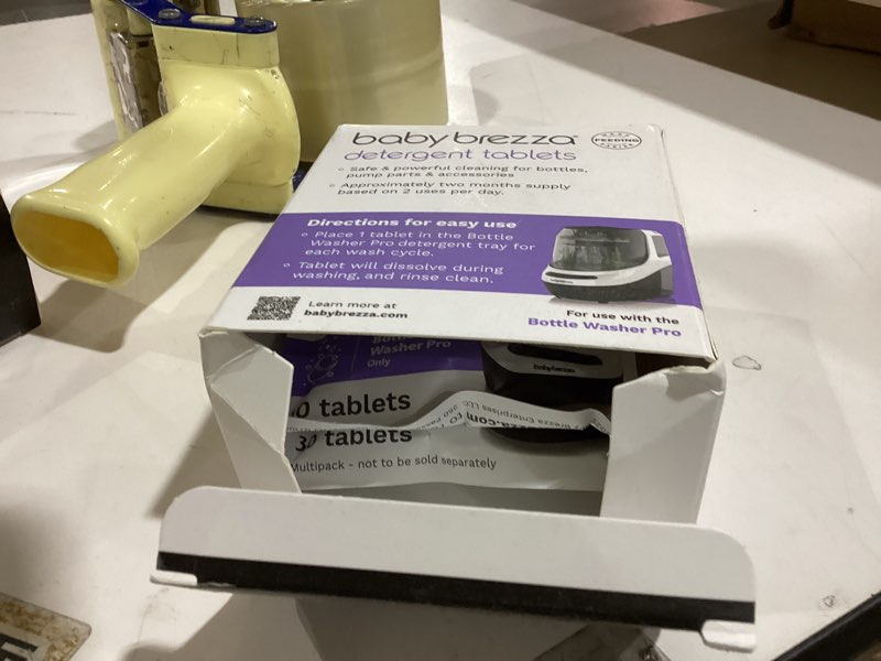 Condition photo showing New/Like New for Baby Brezza Official Detergent Soap Tablets for Baby Brezza Bottle Washer Pro, 120 Tablets