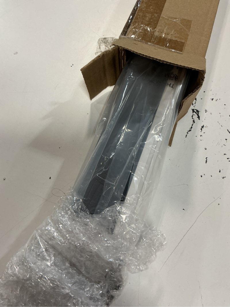 Condition photo showing Good Condition for lazblinds no tools no drill cordless roller shades, 100% blackout roller blinds for windows, thermal insulated uv protection waterproof roll up window blinds and shades, 29'' w x 72'' h, grey grey 29'' w x 72'' h