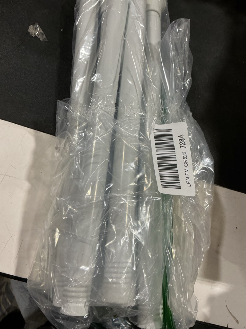 Condition photo showing Good Condition for white tension rods 28 to 84 inch,1"heavy duty spring tension curtain rod?no slip no drill adjustable shower tension curtain rod for bathroom, window, closet & wardrobe white 28-84 inch
