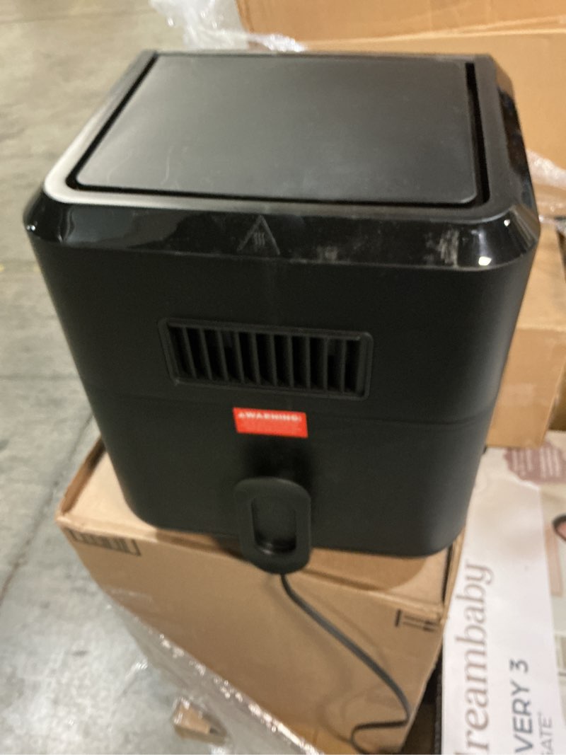 Condition photo showing Good Condition for Chefman 12-Quart 6-in-1 Air Fryer Oven with Digital Timer, Touchscreen, and 12 Presets - Family Size Countertop Convection Oven, Dishwasher-Safe Parts 12 Qt Black