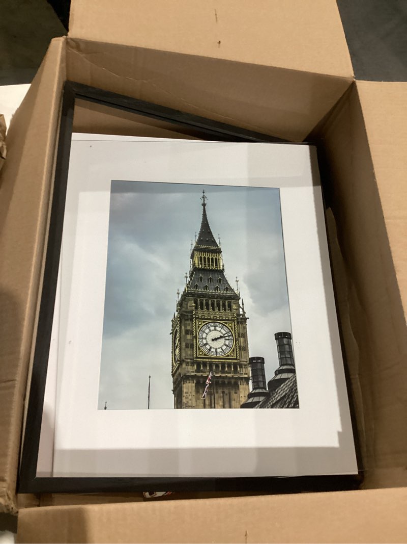  framed print or poster of the Elizabeth Tower in London