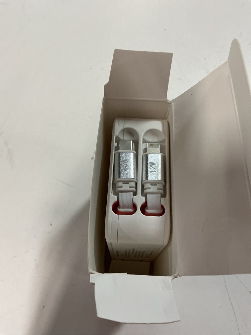 Condition photo showing Good Condition for ?2026 Upgrade?SUPERONE 4 in 1 Retractable Wall Charger Plug with Dual USB C Cables 3.3FT (Longest Retractable), 35W Fast Charging Retractable Phone Charger for iPhone 17/16/15/14, iPad, Galaxy, Pixel