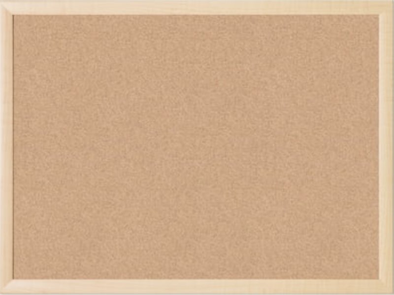 U Brands Cork Bulletin Board  24 X 18 Inches  Birch MDF Frame (265U00-01)