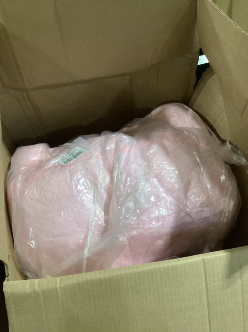 Condition photo showing Good Condition for singda toddler chair toddler couch: 2-in-1 kids chairs comfy kids sofa fold out for girls and boys 1-3 years old, pink cat