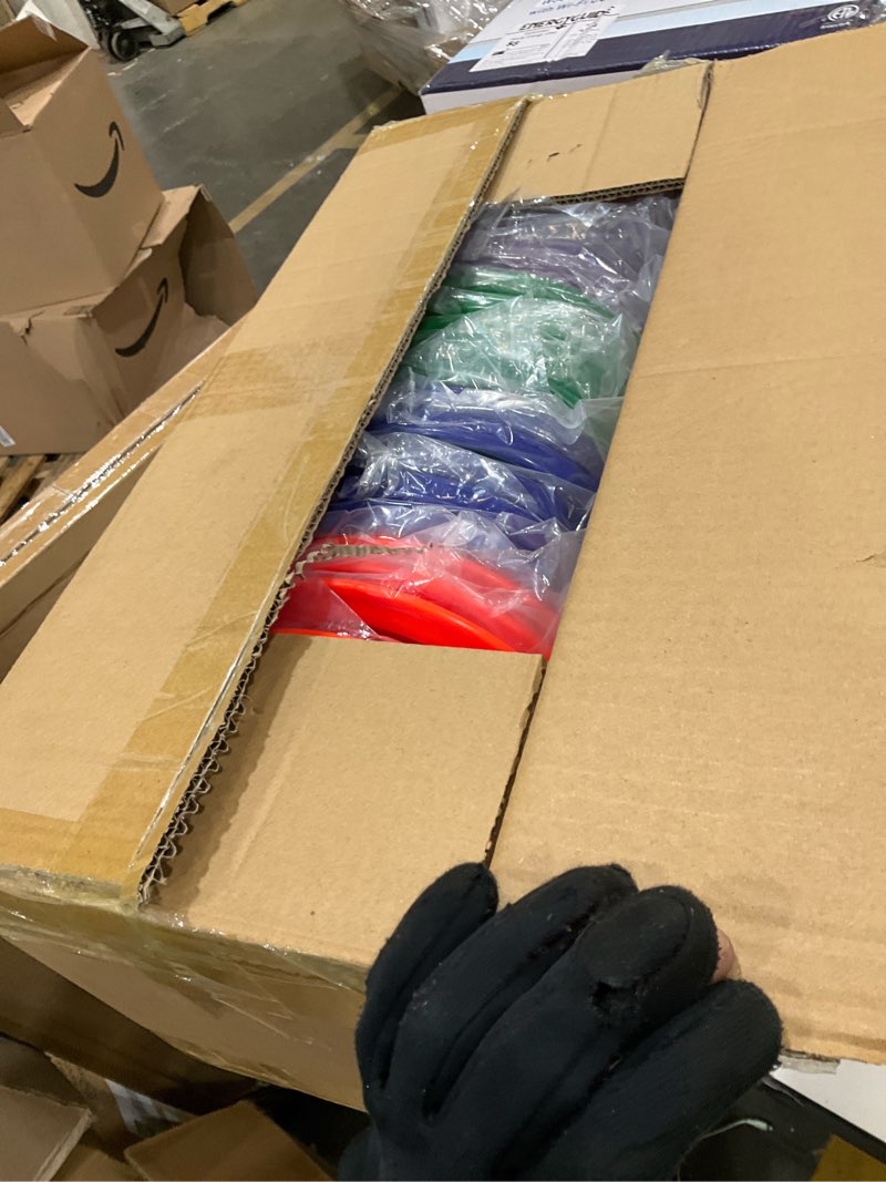 Condition photo showing Good Condition for Poen 30 Pack Disc Golf Starter Set Including 10 Pcs Putter 10 Pcs Mid Range 10 Pcs Driver Comfortable Disc Golf Plastic Flying Disc for Beginner, DIY Your Discs, 6 Colors