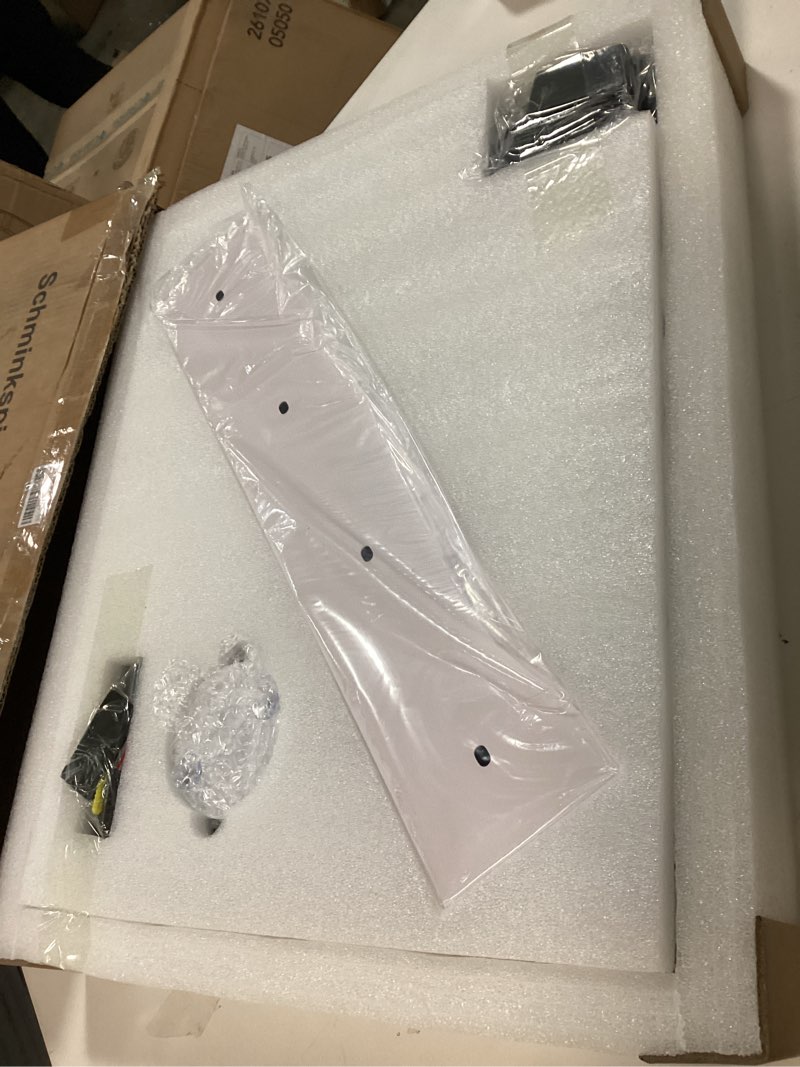 Condition photo showing New/Like New for M MIVONDA Vanity Mirror with Lights, Lighted Makeup Hollywood Mirror with Dimmable 3 Color Lights LED Bulbs for Desk and Wall, Mirrors with Plug-in and USB Charger for Bedroom 20"x17"