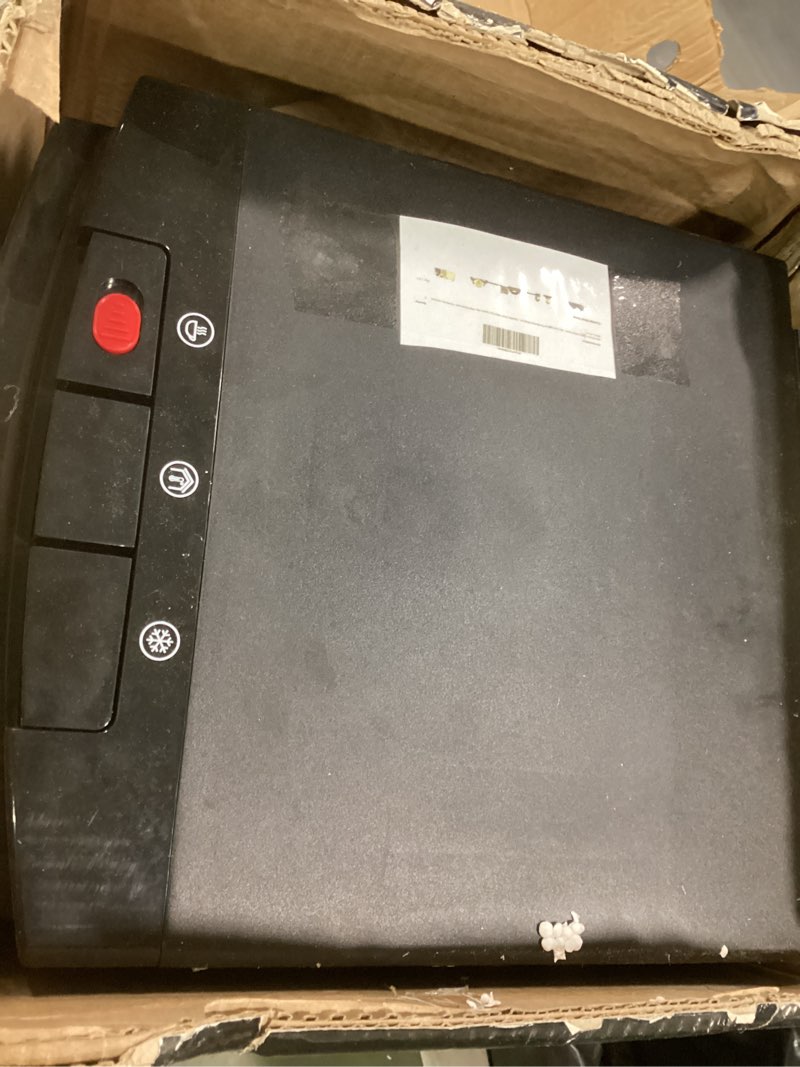 Condition photo showing As Is for Igloo Bottom Loading Water Cooler – Hot, Cold, & Room Temperature Dispenser – Stainless Steel, Holds 3 & 5 Gallon Jugs, Child Safety Lock – for Homes, Kitchens, Offices, Dorms Stainless Bottom Load