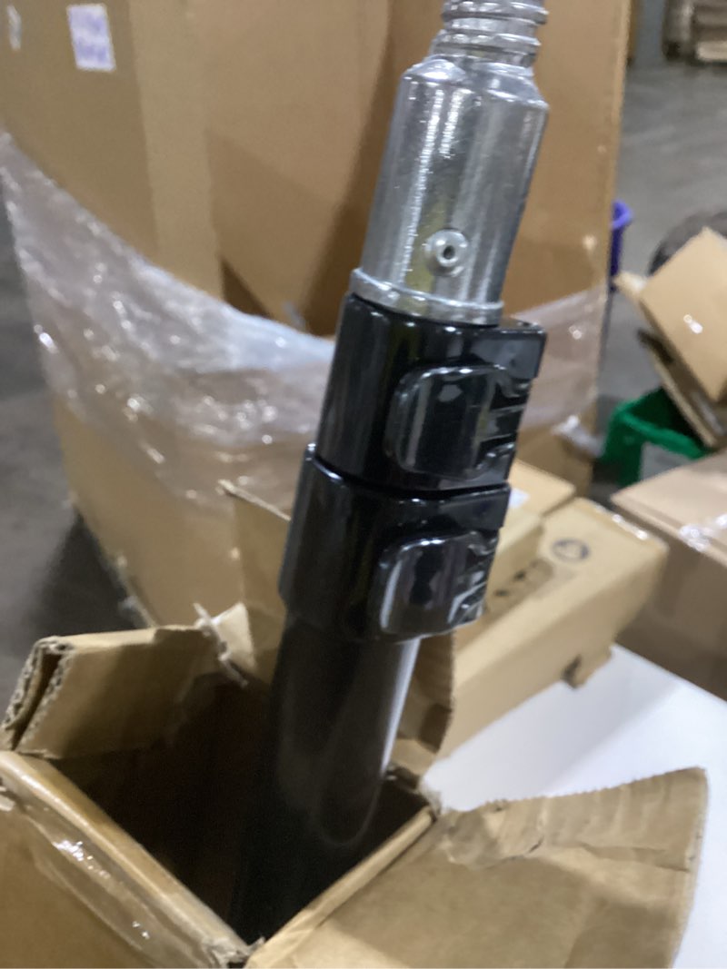 Condition photo showing Good Condition for 20 Ft High Reach Window Squeegee with 5-12Ft Extra-Thick Aluminum Telescopic Extension Pole| 14" Extra-Large 2-in-1 Window Cleaner Tool| Window Washer for Indoor/Outdoor Window,RV,Truck Glass