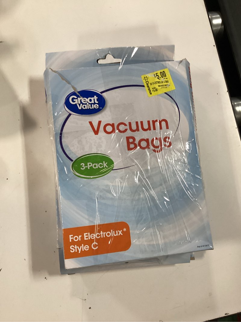 Condition photo showing Good Condition for great value electrolux style c vacuum bag  2376 (6 count)