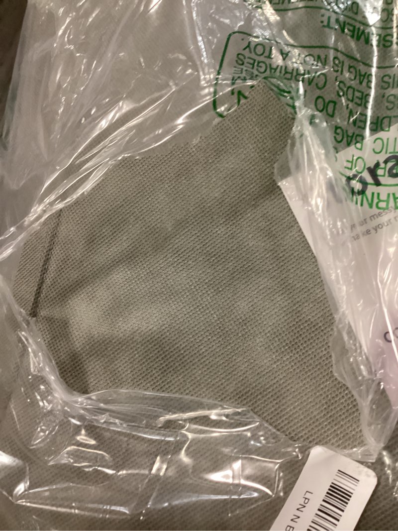 Condition photo showing Good Condition for dimj storage bins with lids - 4 pack large fabric closet organizer with window & handles, collapsible decorative storage boxes for shelves under bed, books clothes blankets sweaters organization gray large-4 pack