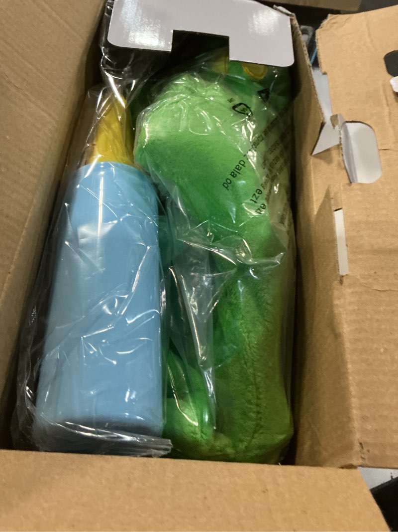Condition photo showing New/Like New for INPANY Bouncy Horse, Dinosaur Hopper Toys, Toddler Plush Bouncing Animal, Dinosaur Birthday Party Decorations, Inflatable Ride on Rubber Triceratops Bouncer, Outdoor for 2 3 4 Yr Boy Girl