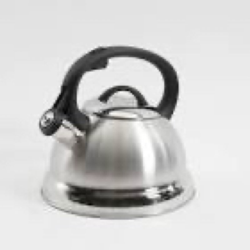mr. coffee flintshire 1.75 qt stainless steel whistling tea kettle