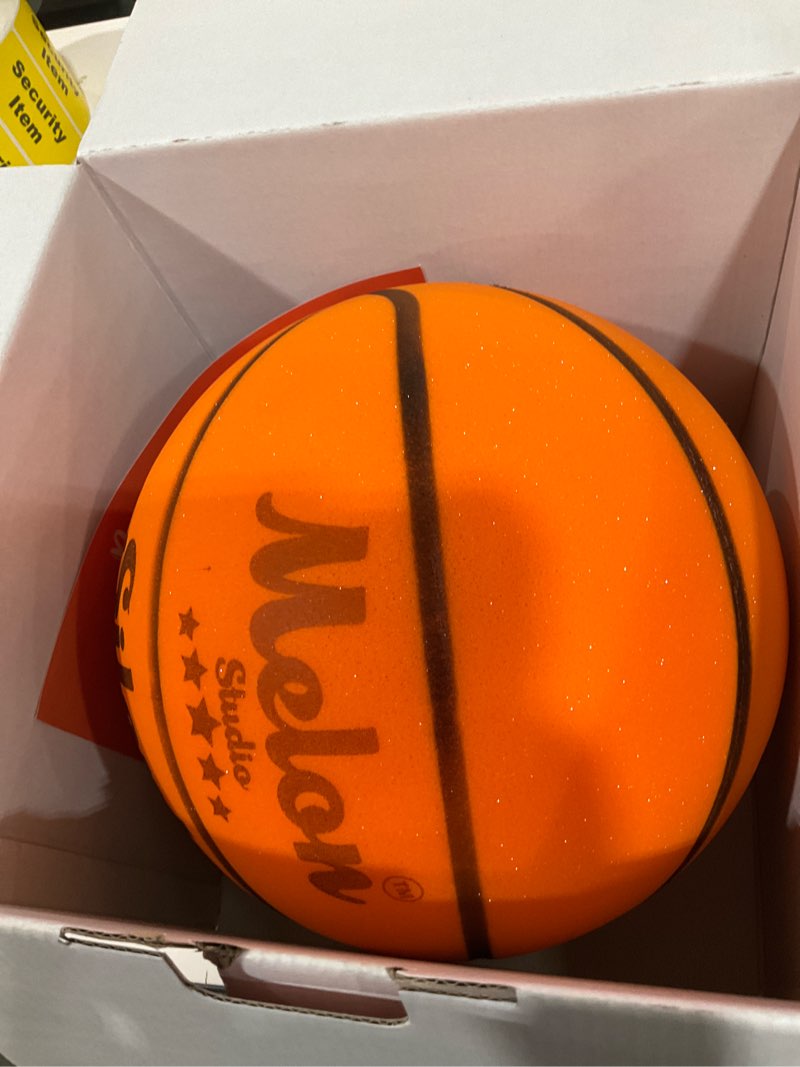 Mutball Silent Basketball Size 7 (29.5") Indoor Basketball | Foam Basketball Indoor | Quiet Dribble 