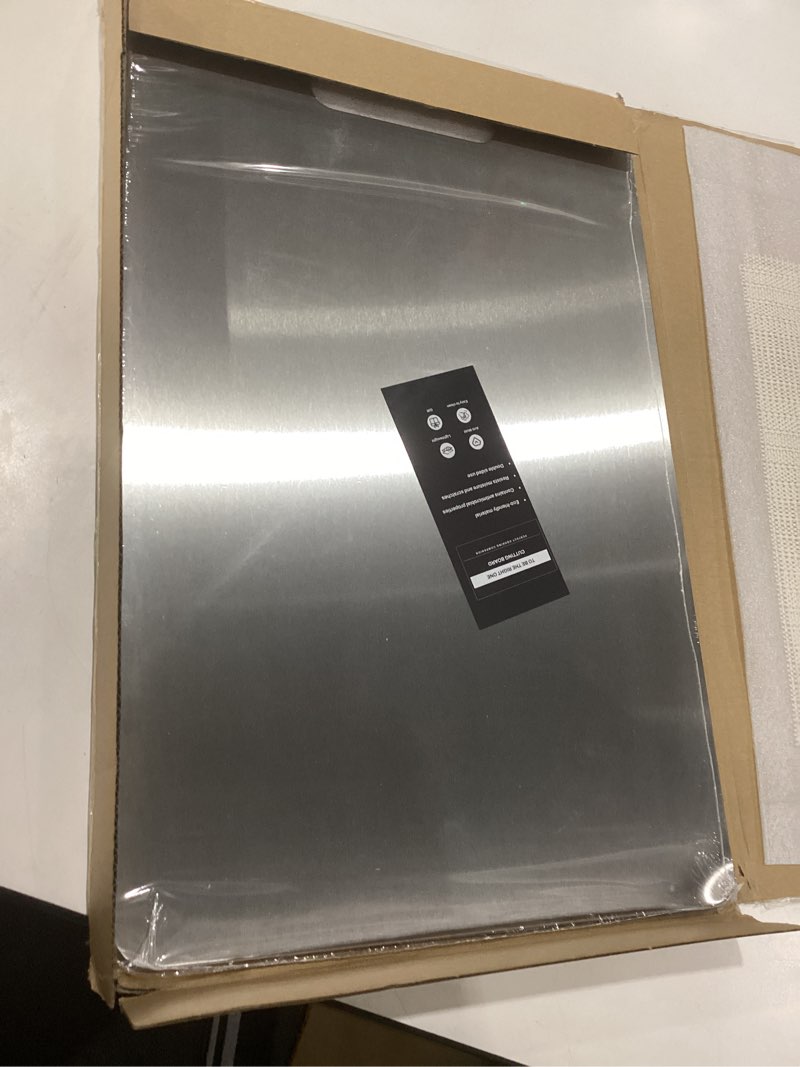 Condition photo showing New/Like New for Titanium Cutting Board, 2025 New Upgrade 100% Pure Titanium Cutting Boards for Kitchen, Hygiene & Durability Non Stick Chopping Board, Double sided Cutting Mat, Easy to Clean (18 * 12) 1 XL:18*12 Inches