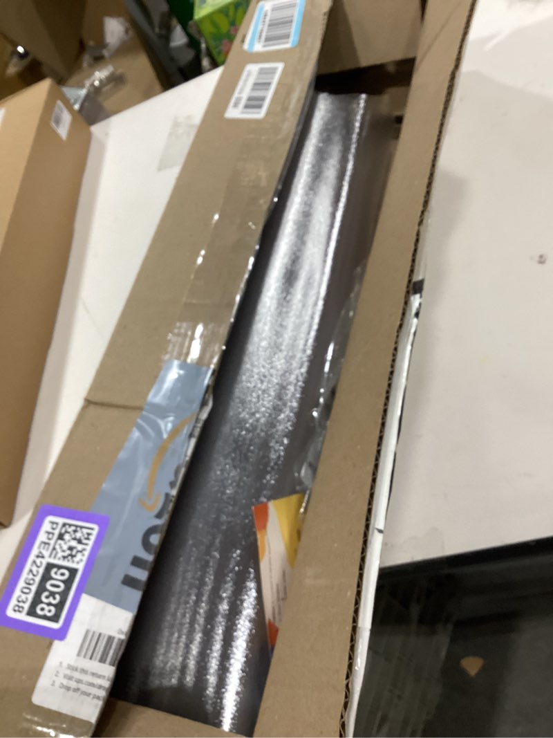 Condition photo showing Good Condition for Clear Runner Rug for Hallway, 2'x7' No Slip Waterproof Kitchen Standing Floor Mat for High Traffic, Vinyl Indoor Outdoor Entryway Area Rug for Laundry, Bedroom, Living Room Clear 2' x 7' (Rectangular)