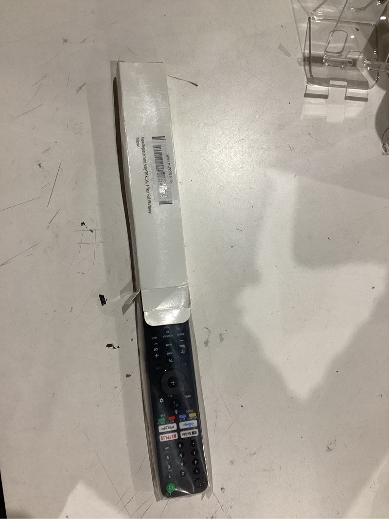 Condition photo showing Good Condition for replacement for sony tv remote, for all 2019-2025 sony remote control for bravia smart tv with voice control. for bravia xr/xbr/kd/k series google/android tvs. 1-year warranty.