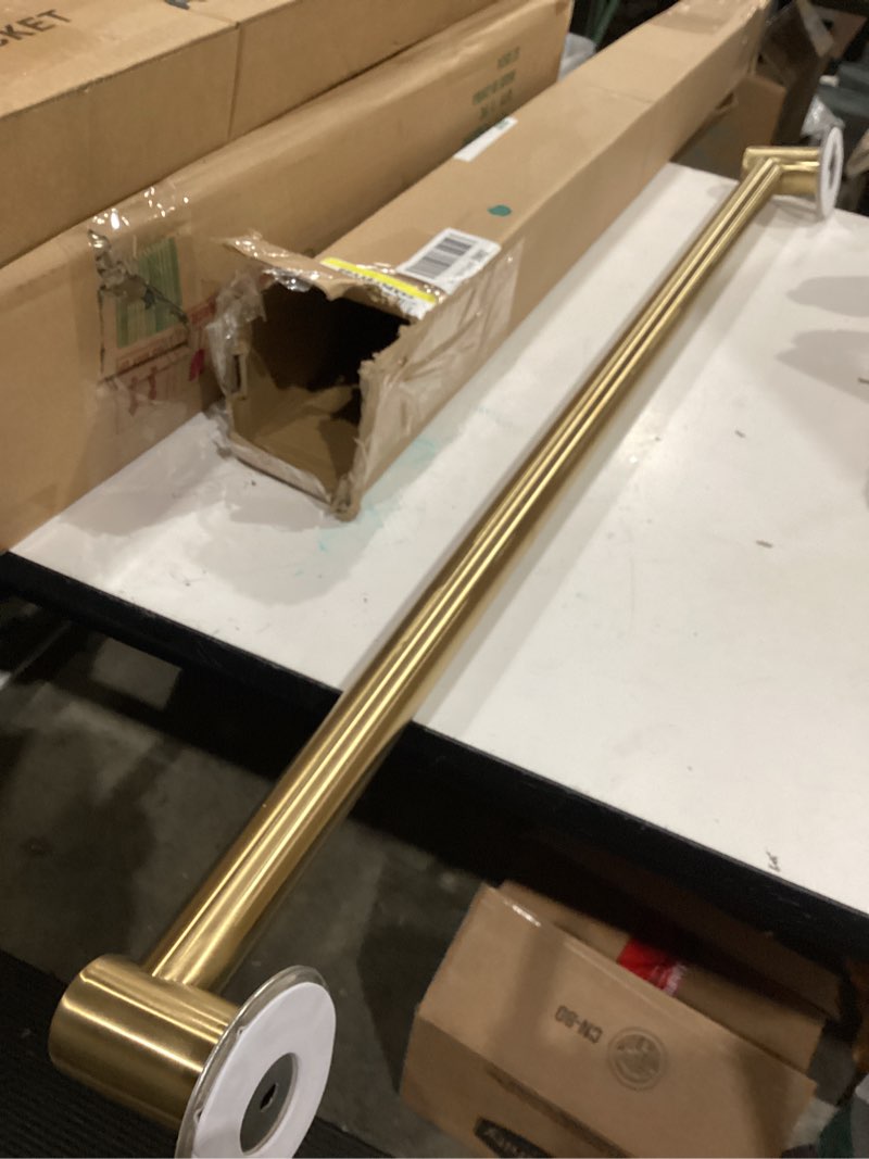 Condition photo showing As Is for moen yg0436bg align 36-inch bathroom safety grab bar