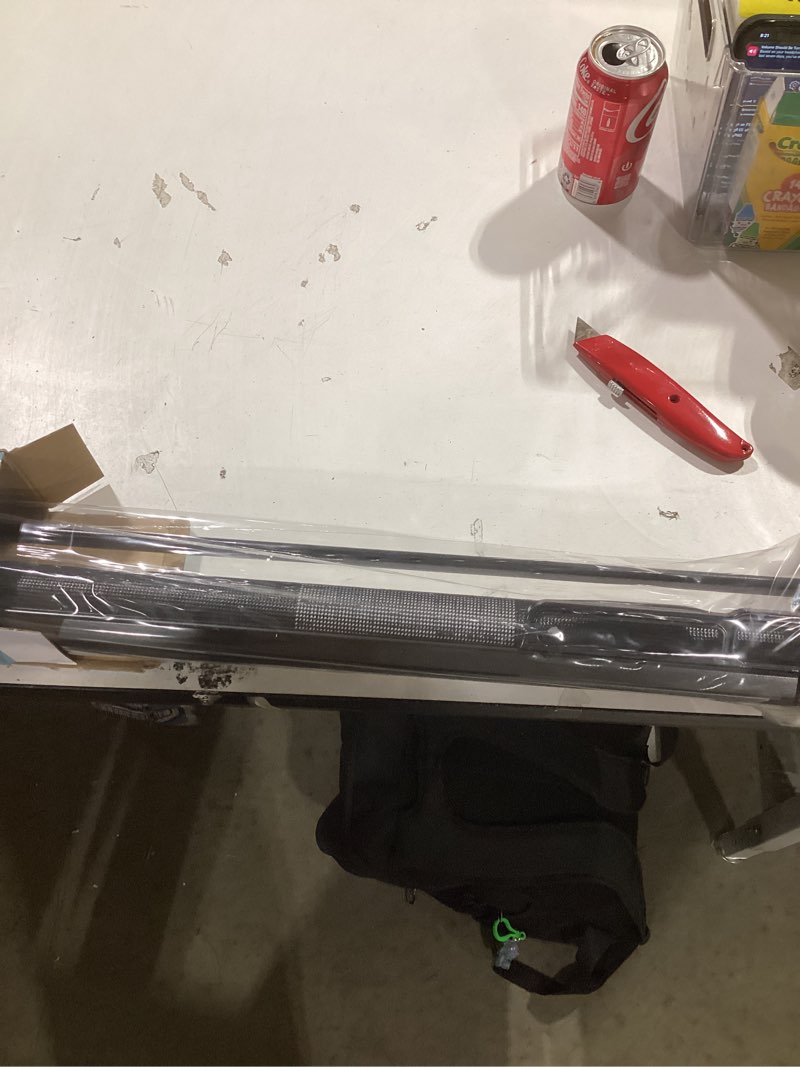 Condition photo showing New/Like New for Retractable Baby Gates for Stairs No Drill, PRObebi Retractable Dog Gate Indoor Extends to 54" Wide 34" Tall, Child Gates for Doorways, Stair Gate Use for Outdoor, Hallways, Doorways, Deck, Porch A-black 34.0"Tall x 54.0"Wide