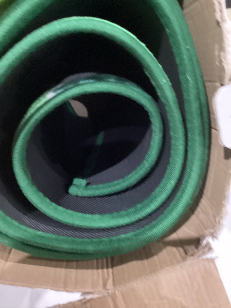 Condition photo showing As Is for JEF WORLD OF GOLF 2 Speed Dual Green Putting Mat