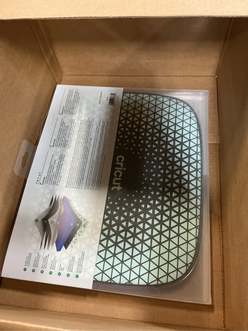 Condition photo showing New/Like New for Cricut Heat Autopress (12in x 15in) -Non-Slip Silicon Pressing Mat for HTV, Iron On, Sublimation Projects, Black