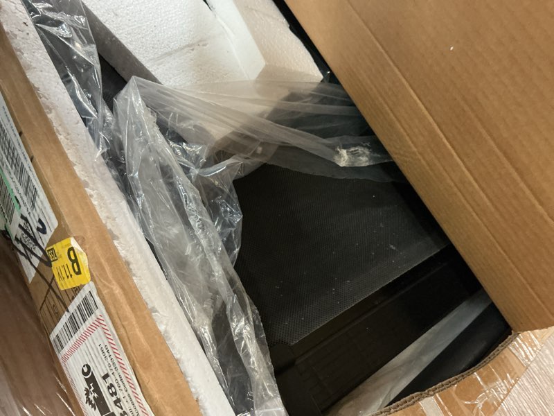 Condition photo showing As Is for Treadmill with Incline 3-in-1 Portable Treadmills for Home Small, Incline Walking Pad Treadmill with Handle Bar, Walking Pad Foldable with 3.0HP Quiet Brushless, LED Dispay, 300LBS Capacity Black