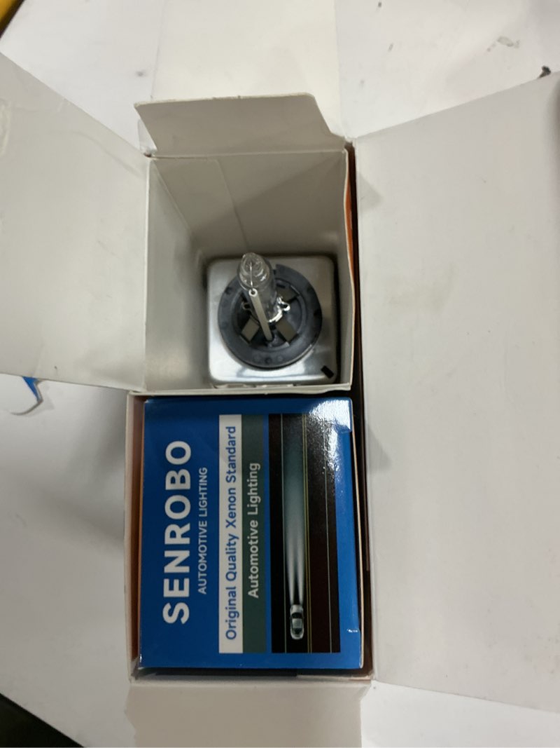 Condition photo showing Good Condition for fit for jeep 2017-2021 compass 2014-2021 grand cherokee 2014-2018 cherokee d3s hid xenon headlight bulb, 350% brightness, high low beam light bulbs, 6000k cool white, pack of 2