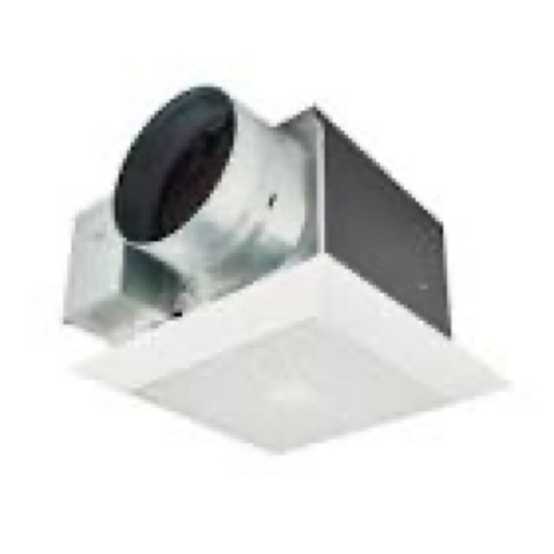 panasonic whispergreen select ceiling mount exhaust fan, customizable, 110-130-150 cfm, fv-1115vk3