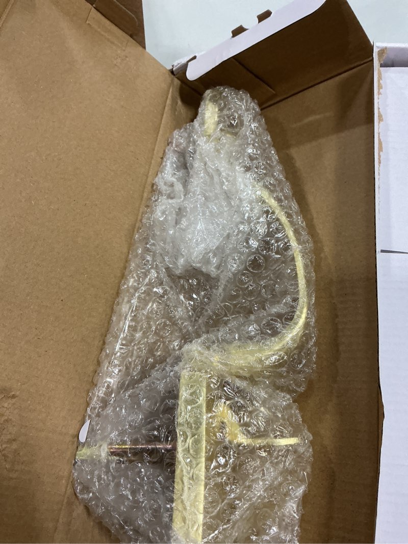 Condition photo showing Good Condition for haidms gold front door handle and deadbolt set, front door lock set, gold entry door locksets with deadbolt single cylinder, exterior door handle with reversible handle lever gold deadbolt set