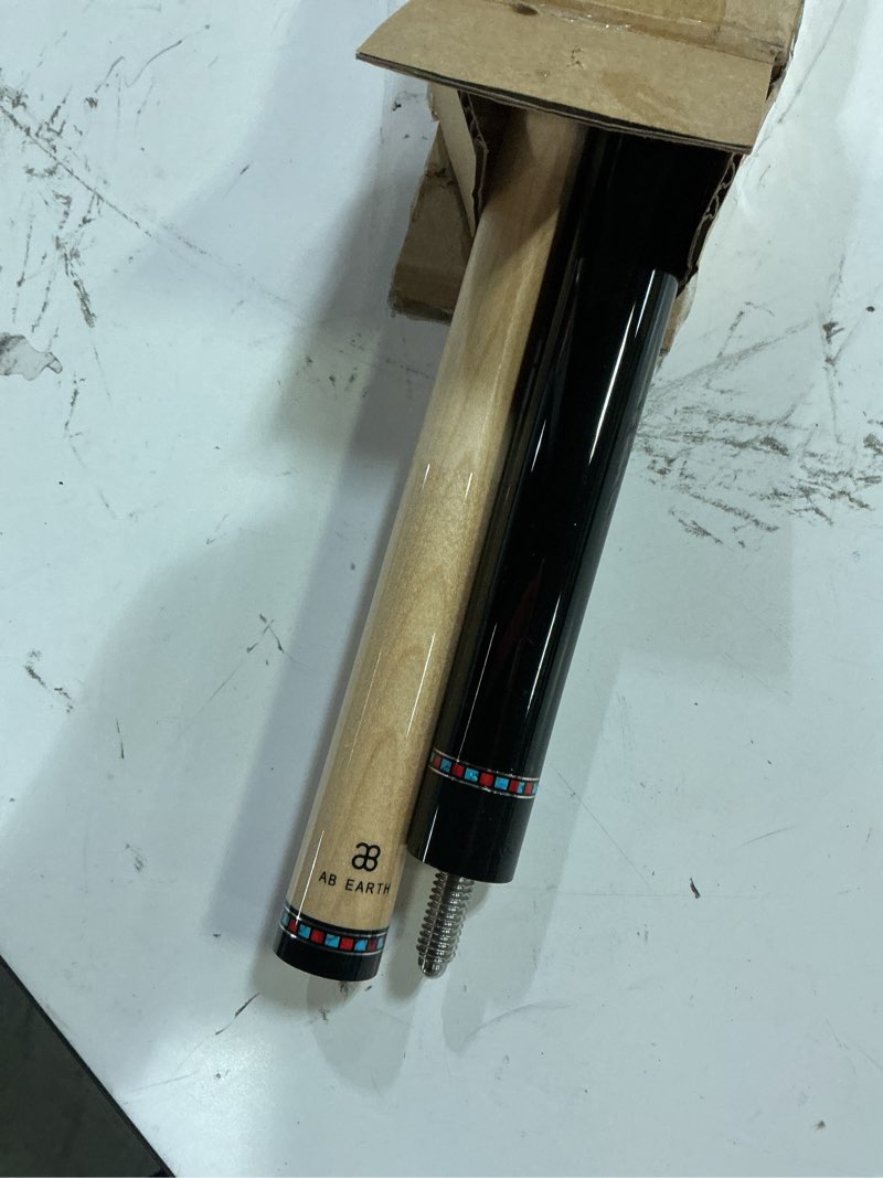 Condition photo showing Good Condition for 36”/42”/48” canadian maple billiard short pool cues for tight places 48"