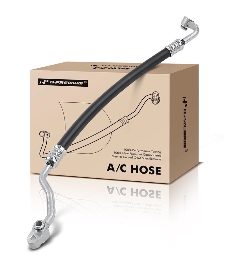 A-Premium A/C Discharge Line Hose Assembly Compatible with Honda Civic 2012-2015, Acura ILX 2013-2015, 1.8L 2.0L, Compressor to Condenser