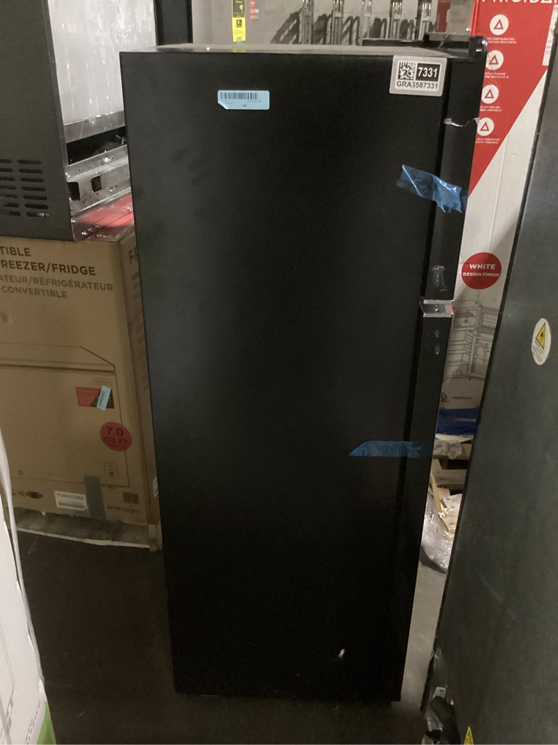 Condition photo showing Good Condition for (Similar To)Frigidaire EFR756, 2 Door Apartment Size RETRO Refrigerator with Top Freezer, Chrome Handles, 7.5 cu ft
