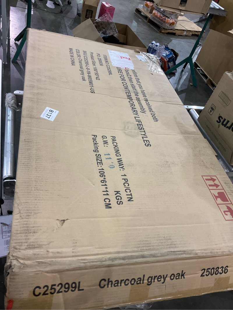 Small oval coffee table w storage