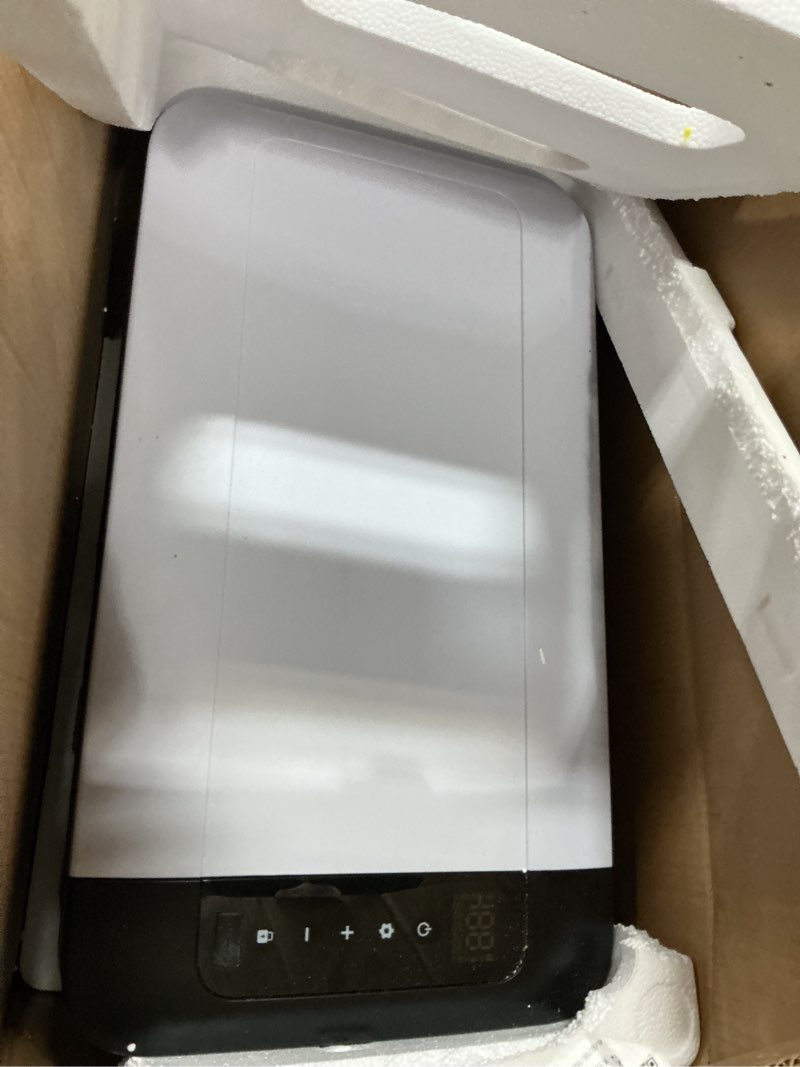 Condition photo showing As Is for alpicool k18 portable car freezer,12 volt refrigerator, 19 quart (18 liter) fast cooling 12v car fridge -4?~68?, car cooler, 12/24v dc and 100-240v ac for outdoor, camping, rv, truck, boat