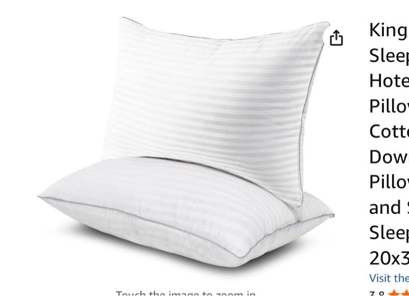 Pillows Currently unavailable. We don't know when or if this item will be back in stock. Delivering to Florence 41042 - Update location Add to List  SILKOKOON King Bed Pillows for Sleeping, Adjustable Hotel Collection Pillows, Breathable Cotton, Extra Soft Down Alternative Pillows for Side, Back, and Stomach Sleepers, 2 Pack, 20x36 Touch the image to zoom in                     3+ King Bed Pillows for Sleeping, Adjustable Hotel Collection Pillows, Breathable Cotton, Extra Soft Down Alternative Pillows for Side, Back, and Stomach Sleepers, 2 Pack, 20x36