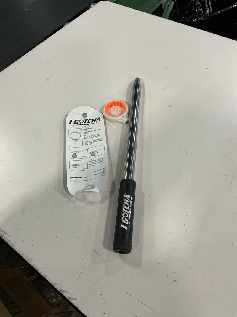 Condition photo showing As Is for i gotcha jawz compact golf ball retriever 18' reach 18' reach