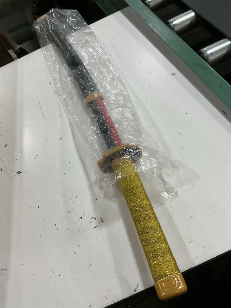 Condition photo showing Good Condition for sv anime demon slayer sword katana 31 inch decorative collectible gift cosplay sword?various styles available tsugikuni yoriichi