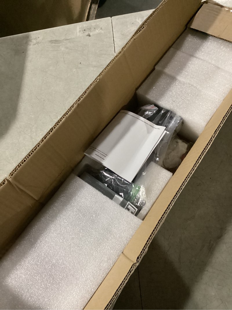 Condition photo showing New/Like New for upgraded 40.1in black long modern led outdoor wall lights 3000k 4000k 5000k dimmable exterior wall sconce outside light fixtures for house garage front door 40.1inch 1 pack